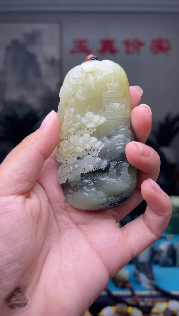 未镶嵌和田玉挂件1