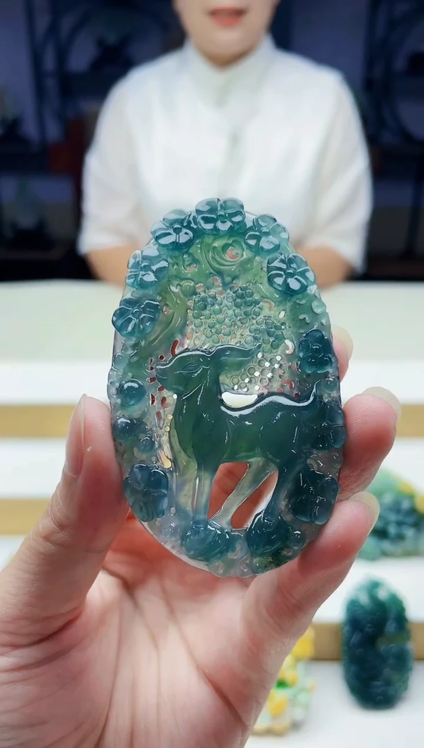 未镶嵌定制翡翠毛货09120003（拍一发一）
