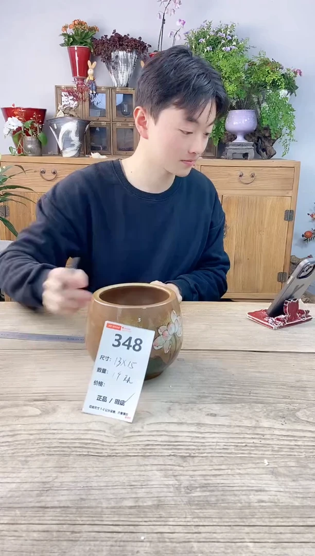 小玩子花盆直播号348