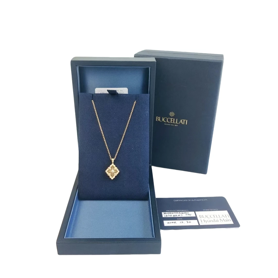 95新 BUCCELLATI/布契拉提 安洁利严选项链/0012158