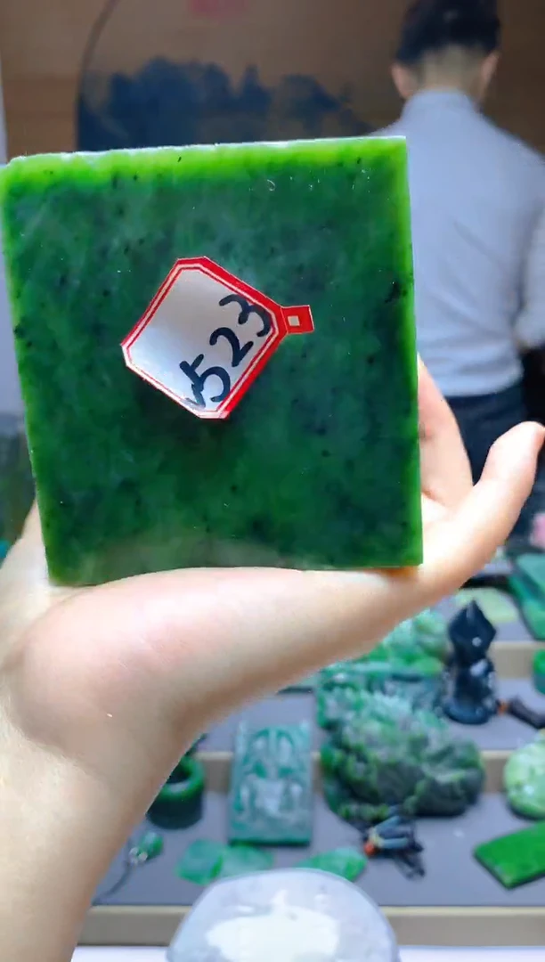 【闪购商品】和田玉（碧玉）珠宝半成品未镶嵌1