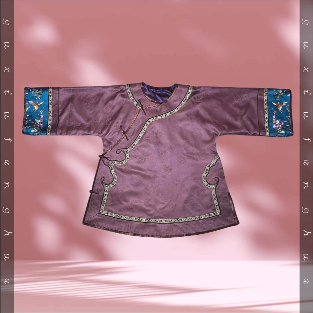 云纱提花花边刺绣女装上衣