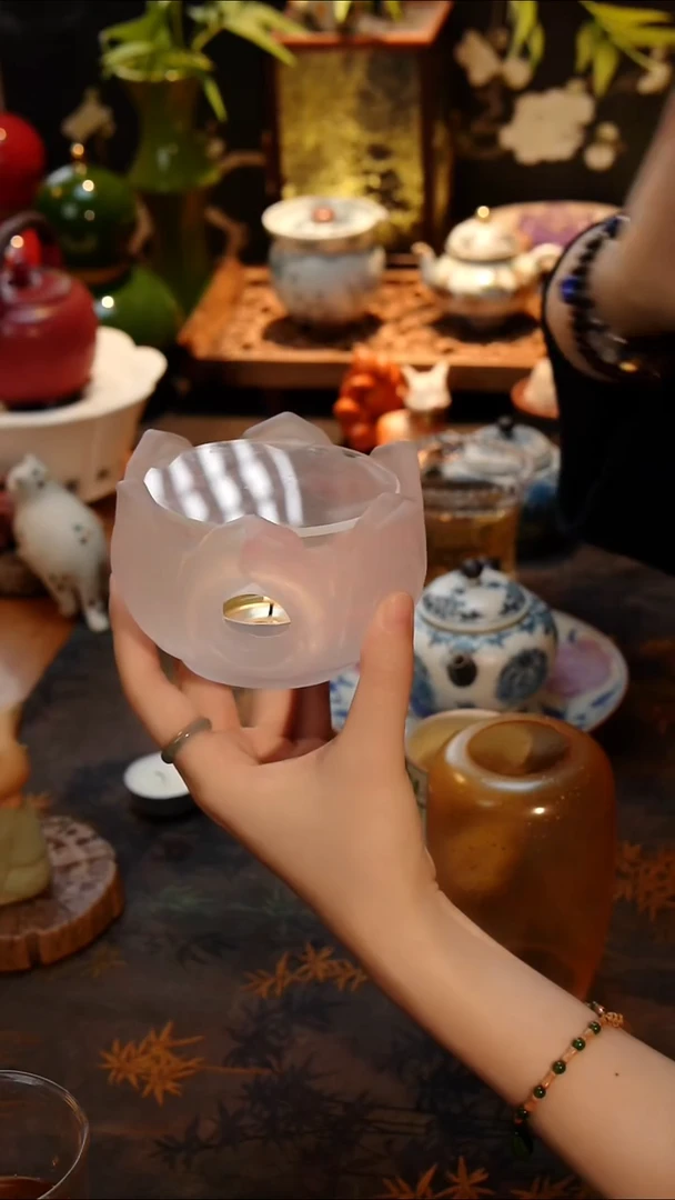 陶瓷暗**袖琉璃温茶炉琉璃温茶炉