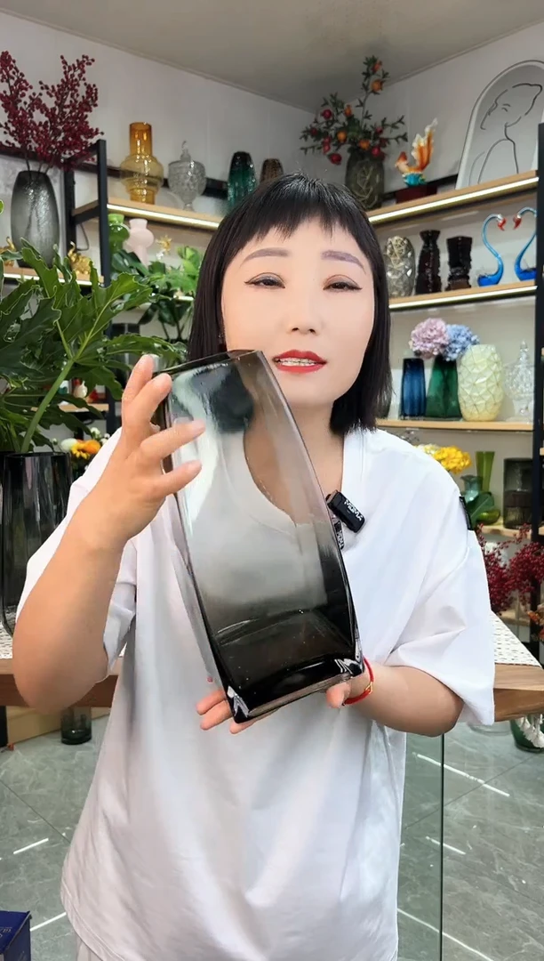 岁月静好  餐厅落地插花花瓶