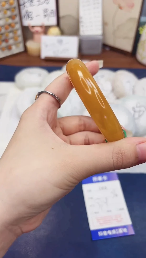 石英质玉手镯未镶嵌260-财气镯-圈口57