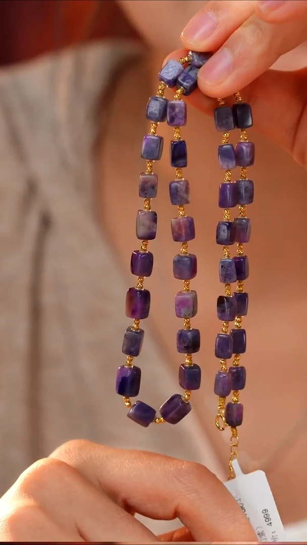 苏纪石（舒俱来）未镶嵌颈饰AZB8457