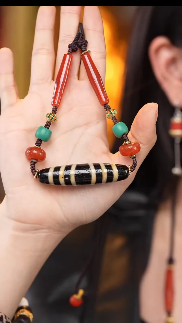 【闪购商品】玛瑙/玉髓颈饰未镶嵌Z28236六线锁骨链