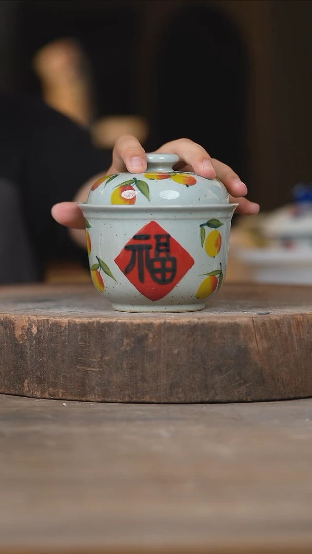 瓷片景德镇高温釉下彩（食品级）