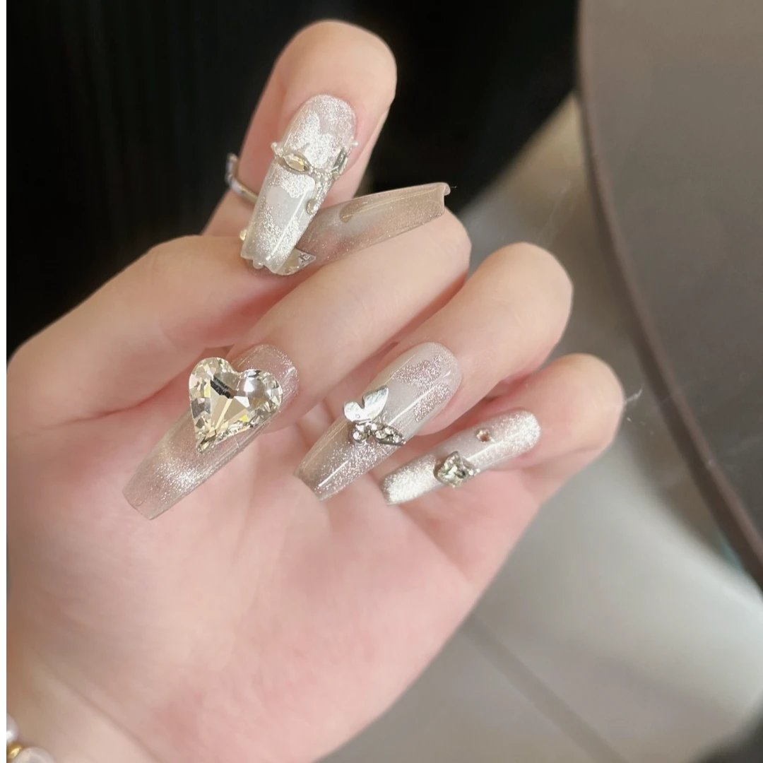 ZEACO.【凝脂】纯手工穿戴甲混编