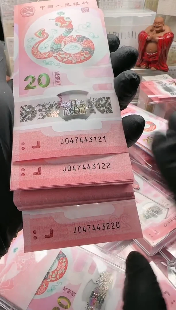 【闪购商品】纸2025年生肖蛇钞047443121滚刀