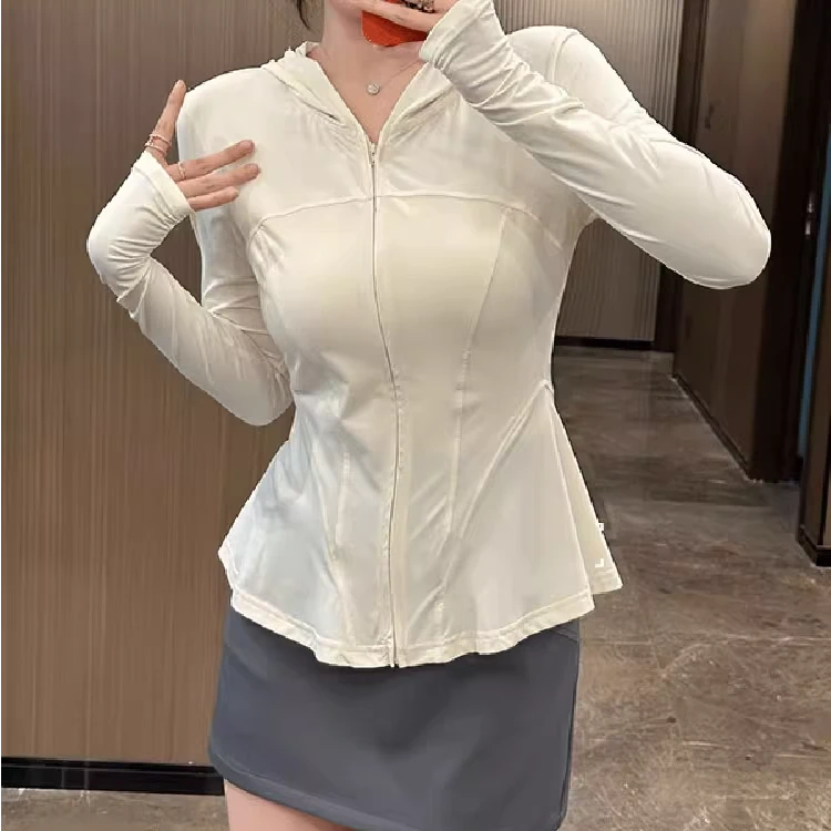 修身女士衣女款短外套透气新款夏季冰丝77S-5