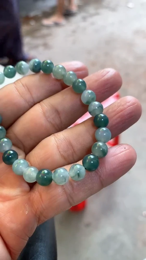 翡翠散珠翡翠珠串