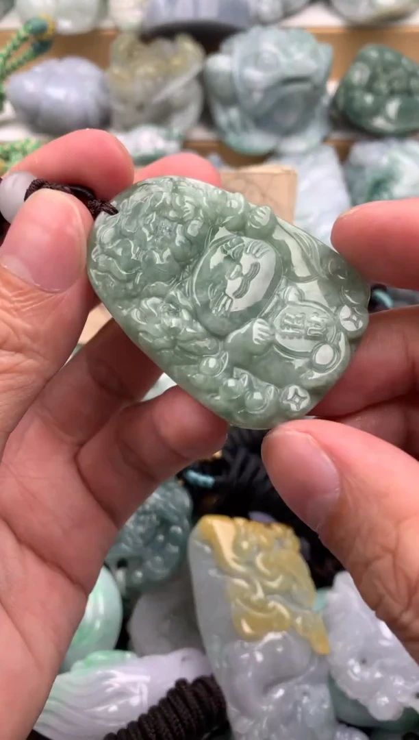 吊坠(不含链)未镶嵌翡翠1