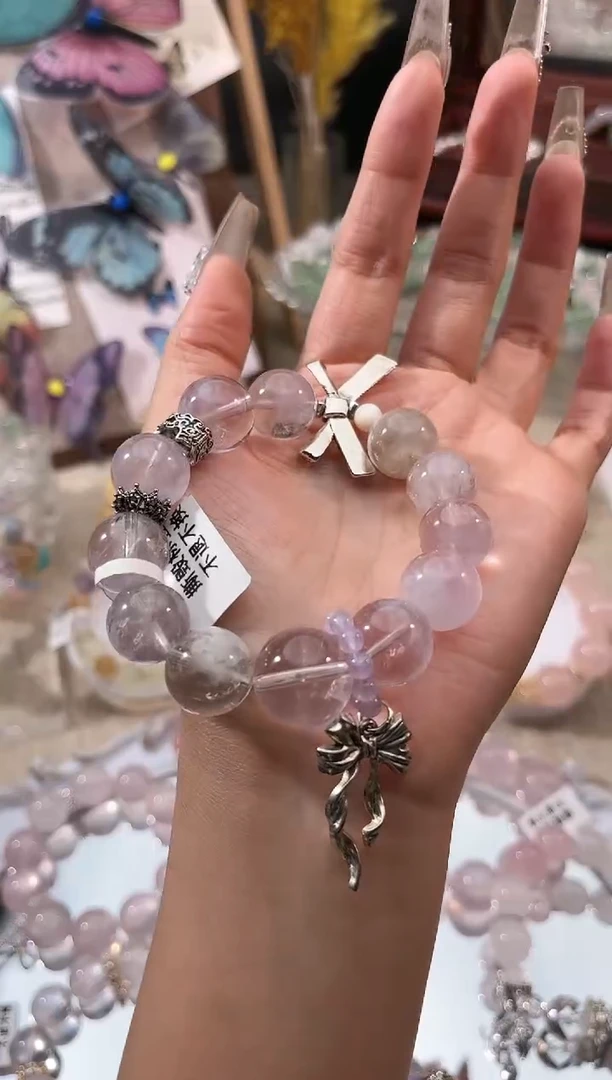 【闪购商品】水晶手链未镶嵌多样性发货颜色微差发其一