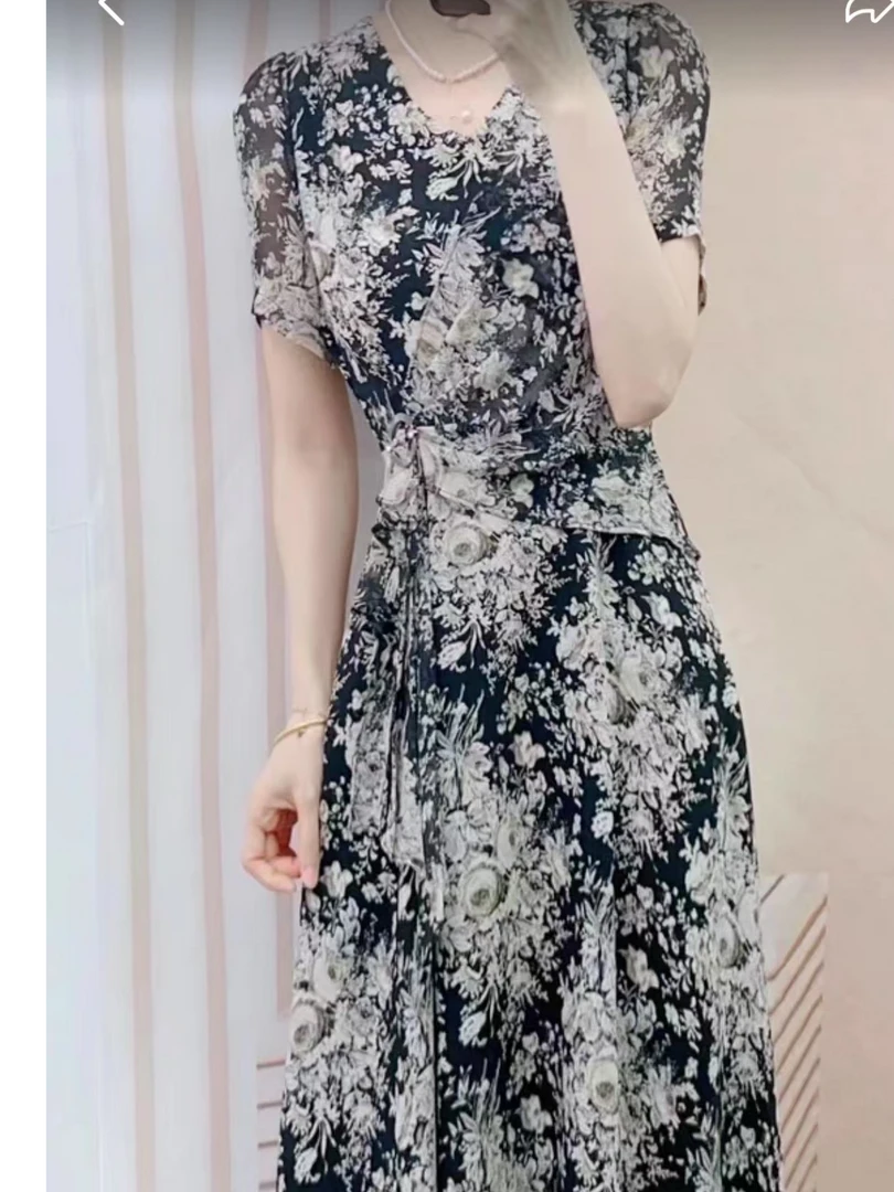 FF008】商场正品时尚气质高端显瘦连衣裙