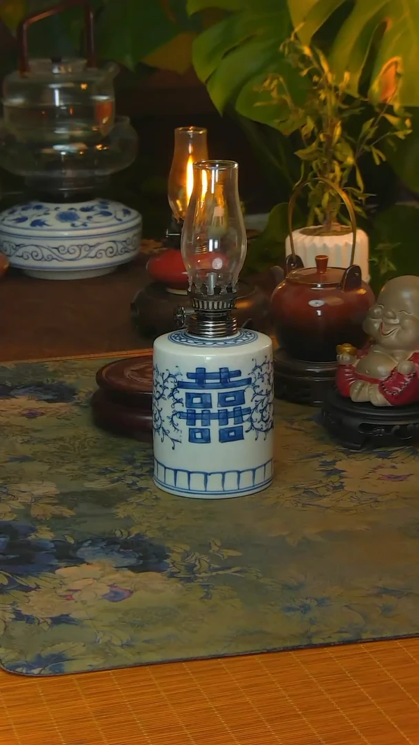 【闪购商品】景德镇陶瓷灯摆件