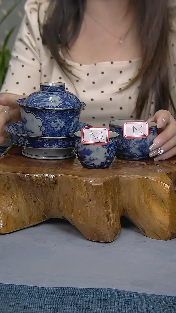 简装家用款7件套 老陶泥开片纹陶瓷茶具