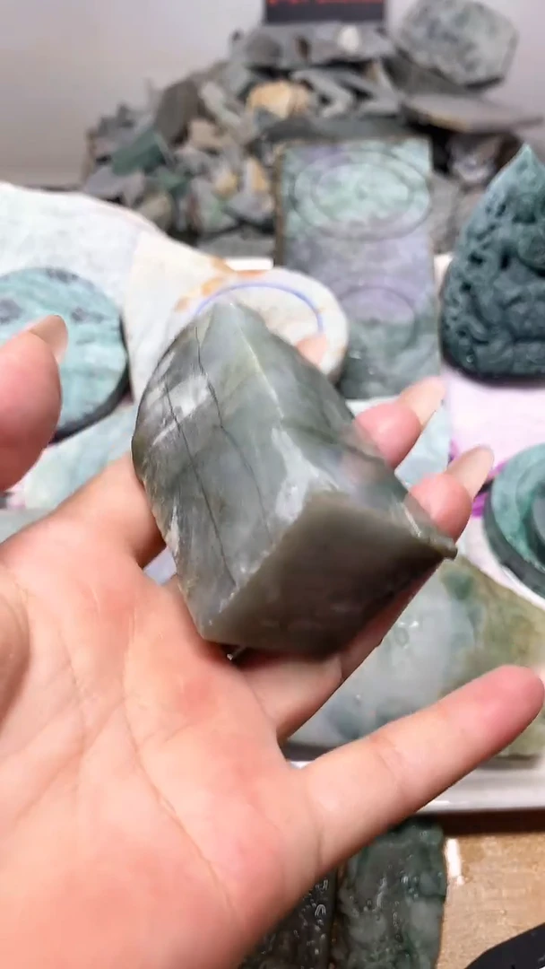 裸石翡翠天然缅甸翡翠A货72