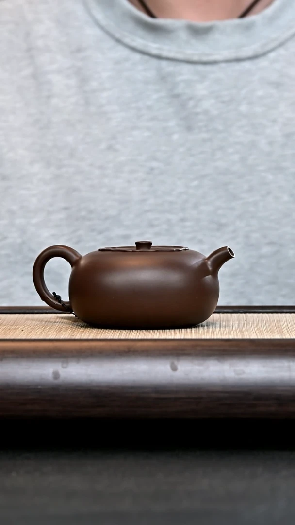 【闪购商品】紫砂茶壶JM-WXJ15833 全手瓜语 紫泥
