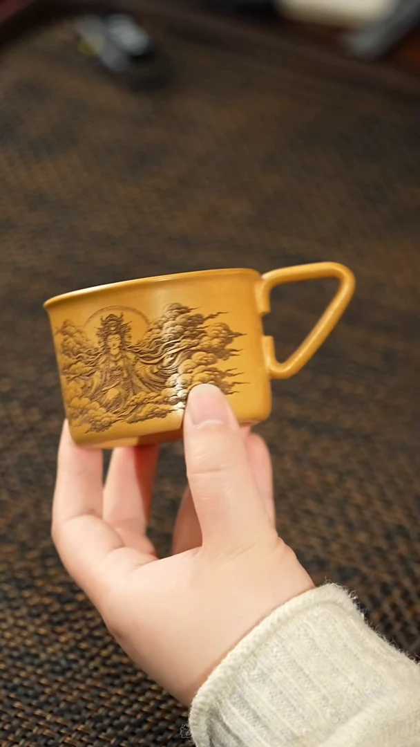 【闪购商品】紫砂茶杯福利紫砂黄仙女