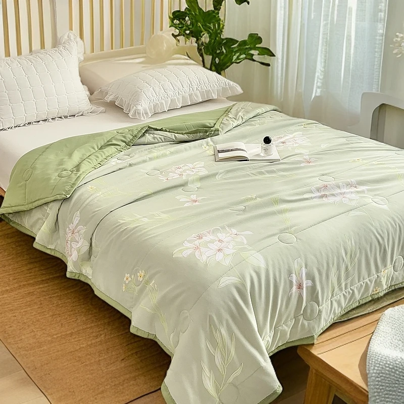 【试睡15天】2025年新款夏季亲肤透气空调被夏凉被可机洗