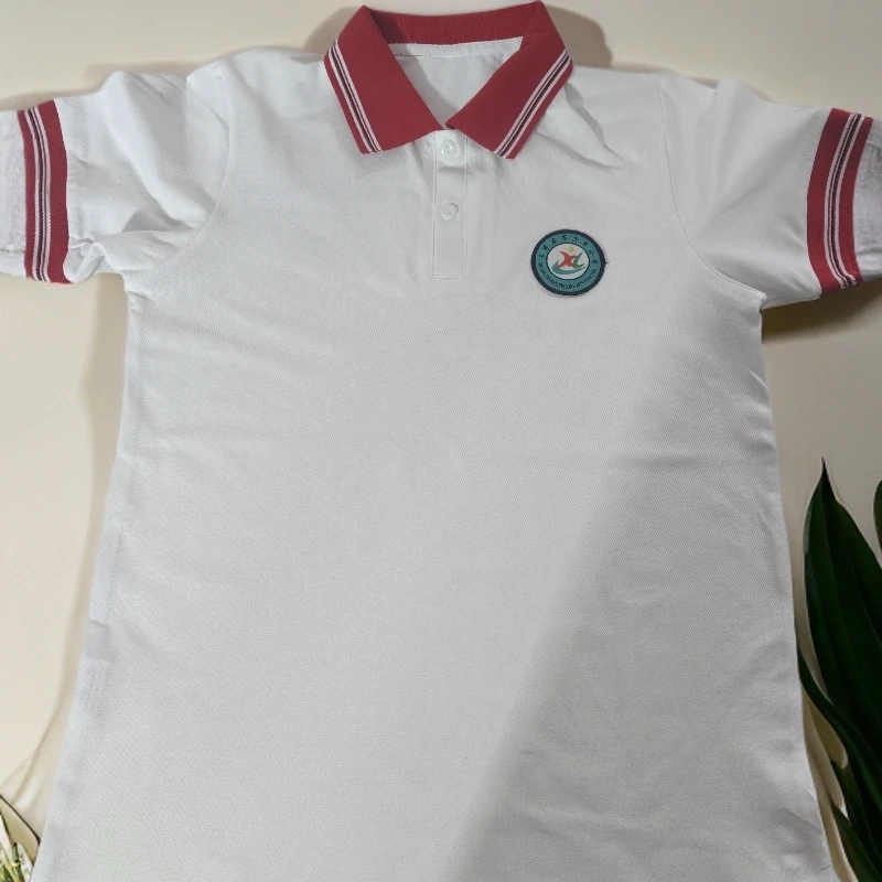 石家庄兴华小学校服，纯棉短袖