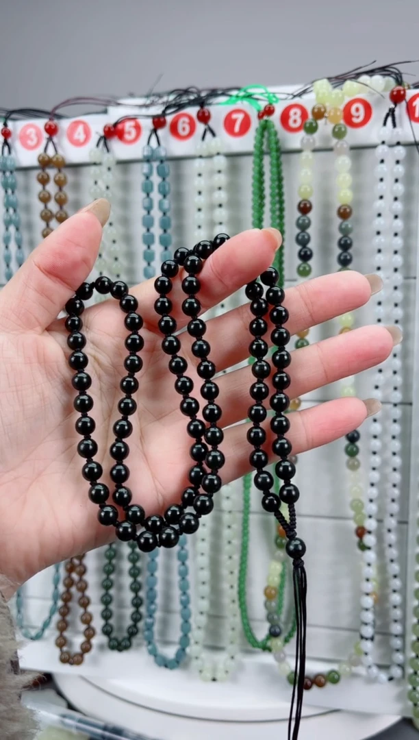 颈饰未镶嵌和田玉心*6