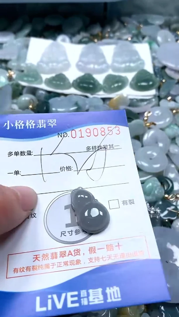 【闪购商品】翡翠颈饰未镶嵌闪购商品0190853