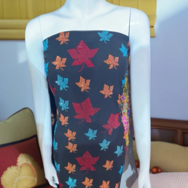 带钻雪纺GIRIP罗拉布料