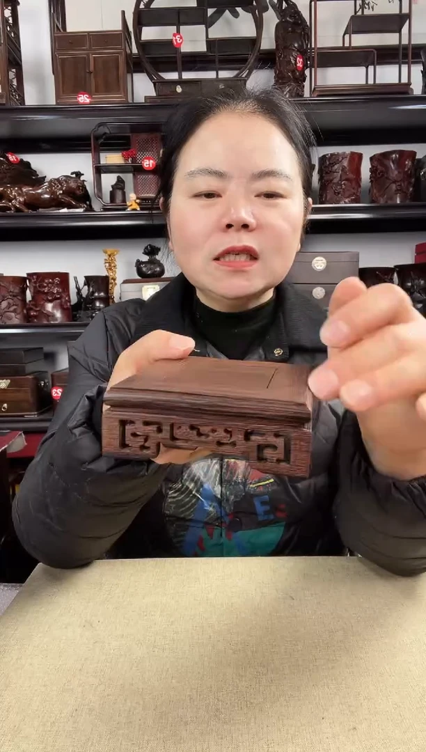 木鸡翅木正方