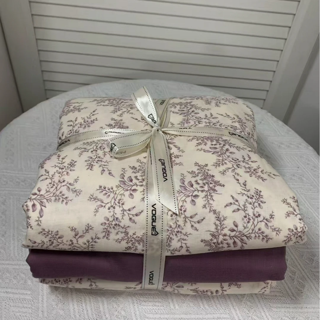 【清货】全棉双层纱小碎花四件套