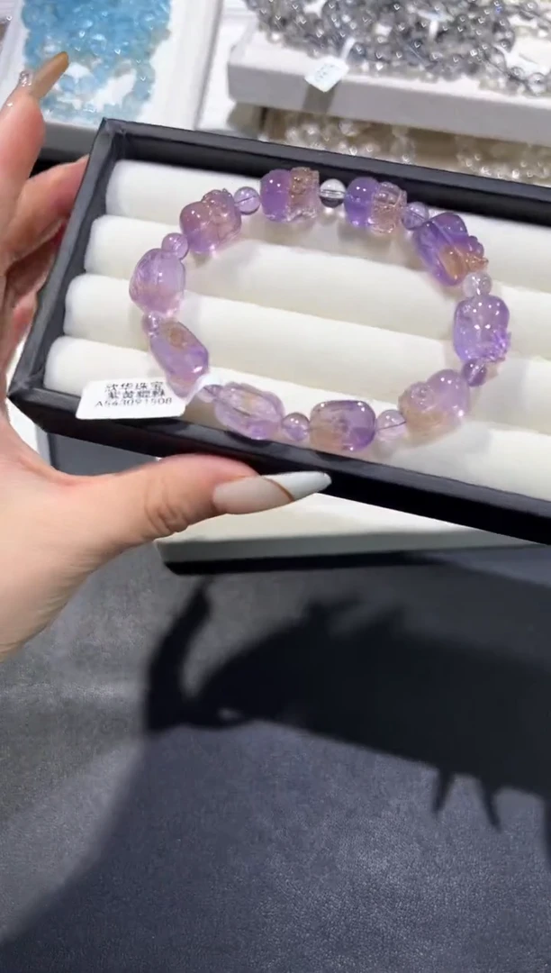 未镶嵌手链水晶40j多样性发其一【1条】默认微瑕
