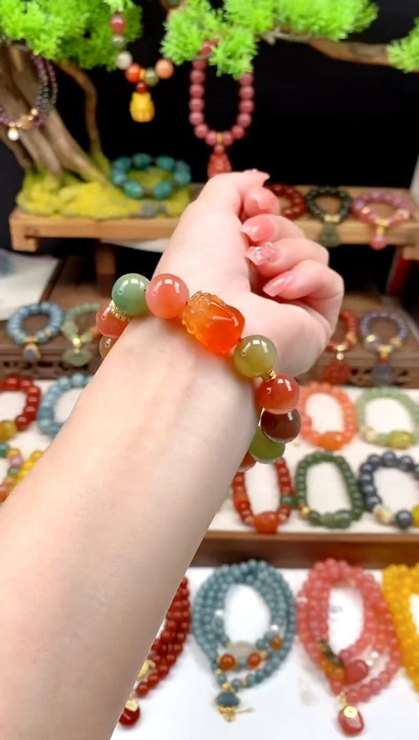 未镶嵌玛瑙手饰多宝貔貅