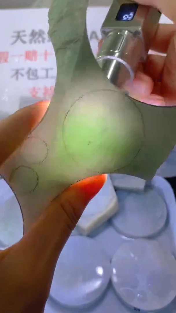 未镶嵌裸石翡翠（玉翠）天然缅甸翡翠A货F28