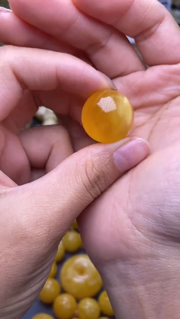 裸石蜜蜡未镶嵌葵.2