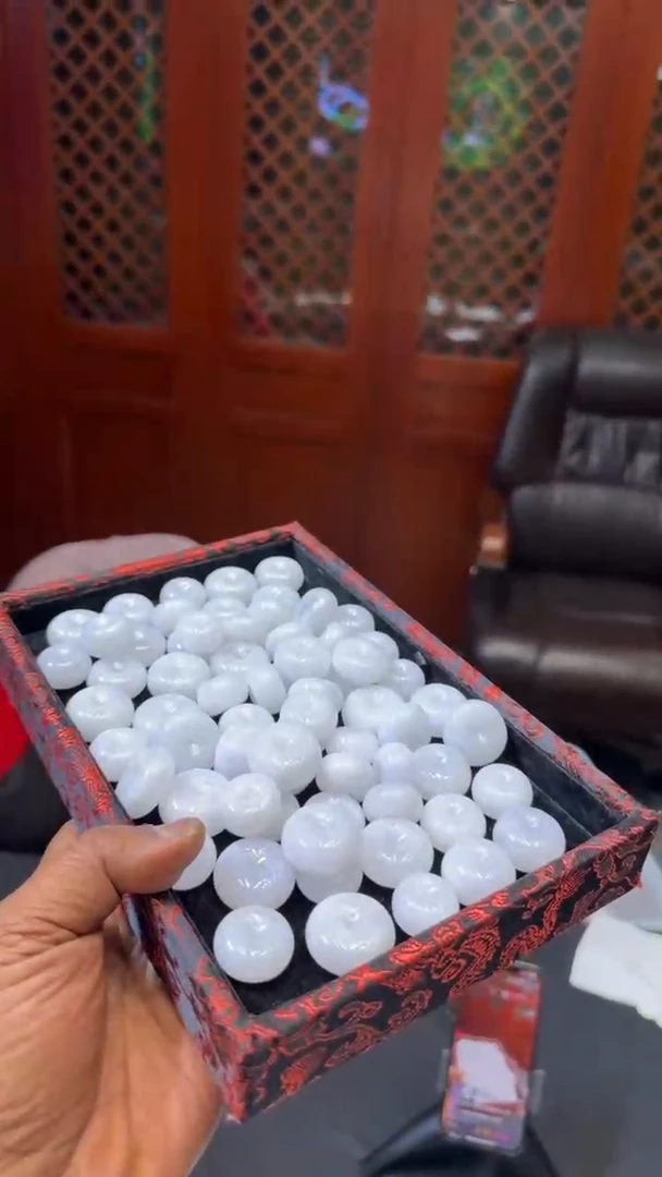 【闪购商品】翡翠手镯未镶嵌小胖墩平安扣挂件随机发一