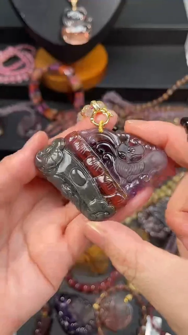 未镶嵌颈饰水晶【百晶灵儿】定制款