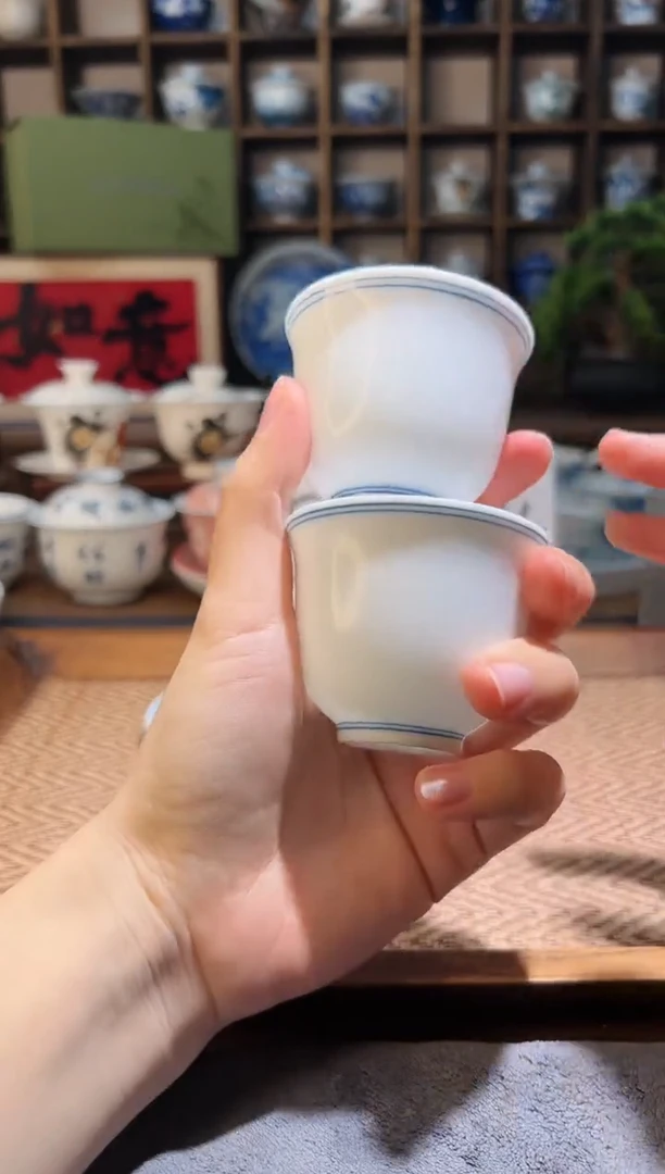 2个手绘玄文主人杯