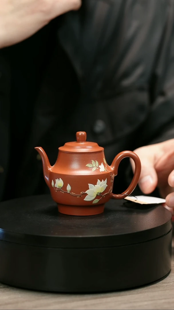茶壶紫砂黑**宝H2285赵翠虹彩绘玉液