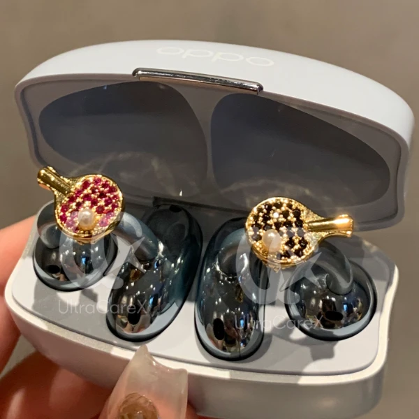 UltraCareX · 莎莎冠军兵乓球拍款 | OPPO Enco Clip耳机钻扣