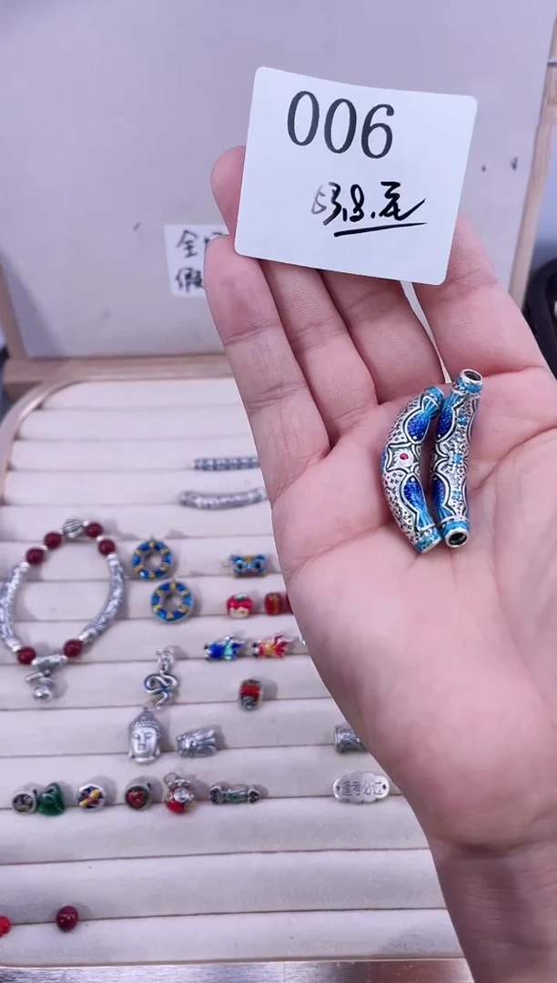 无足银带**乖纯银配件006