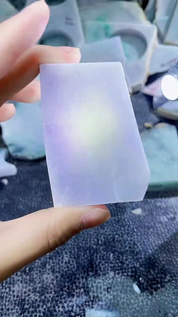 裸石翡翠天然A货翡翠板料