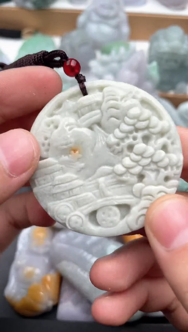 吊坠(不含链)未镶嵌翡翠1