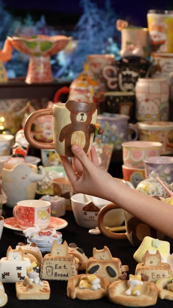 其他陶景德镇釉下彩手绘设计师款陶瓷