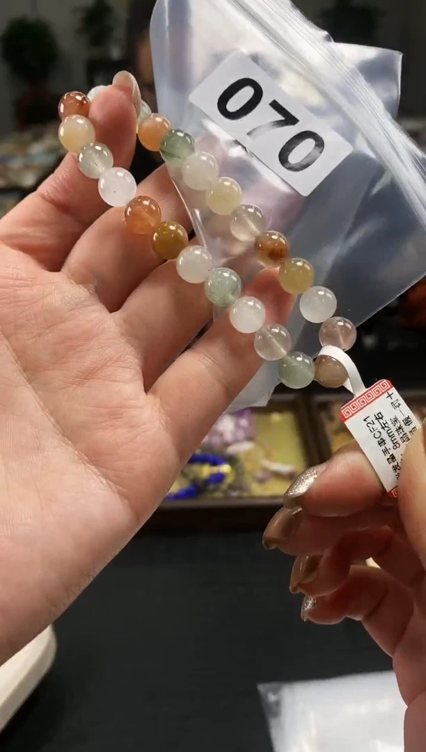 未镶嵌手串水晶手串070