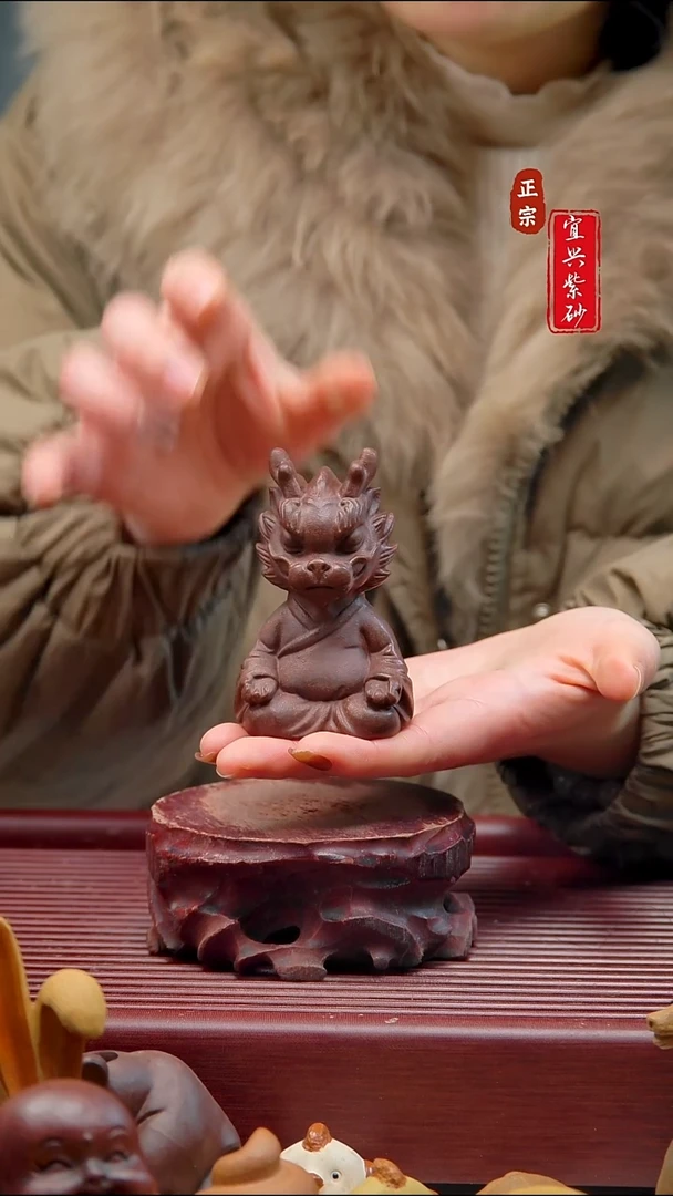 紫砂茶宠宜兴紫砂茶宠摆件