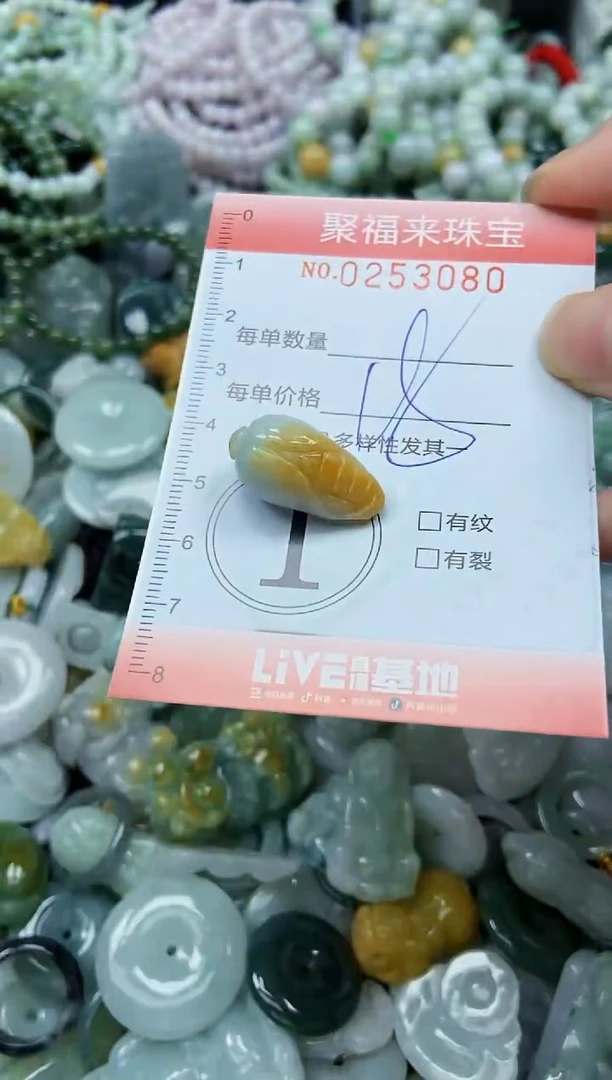 未镶嵌挂件翡翠闪购0253080