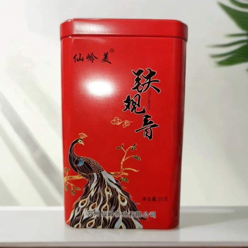 铁观音乌龙茶95g罐装耐泡茶叶