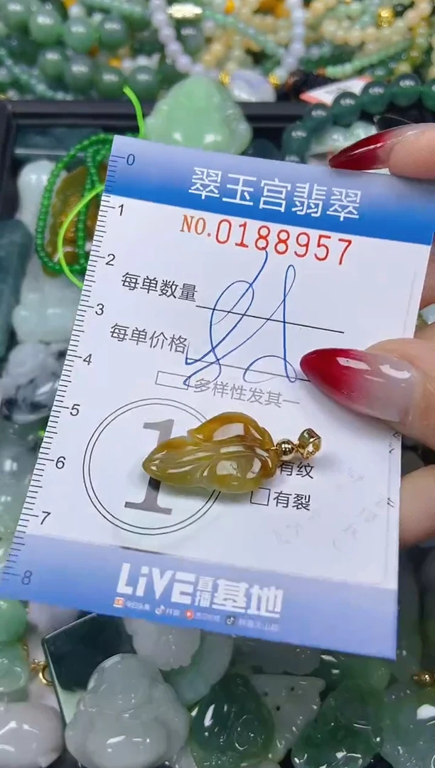 翡翠未镶嵌颈饰闪购0188957