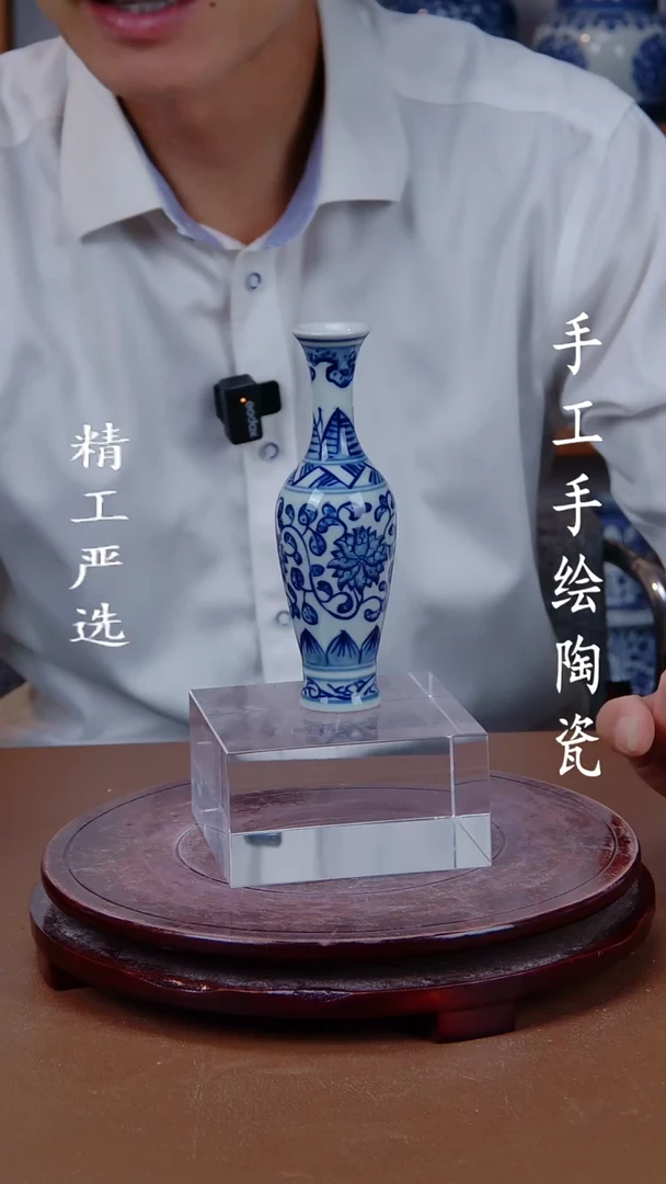 瓶景德镇手工手绘陶瓷摆件18